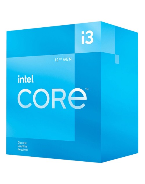 Intel Core I3-12100 Processor 12MB Cache, 3.30GHz Up To 4.30 GHz (8 Threads, 4 Cores)